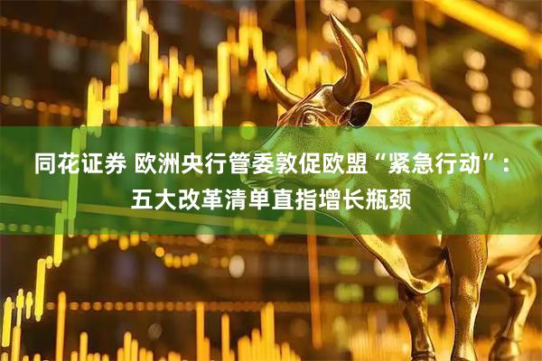 同花证券 欧洲央行管委敦促欧盟“紧急行动”：五大改革清单直指增长瓶颈