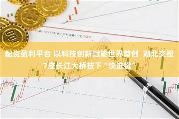 配资盈利平台 以科技创新赋能世界首创  湖北交投7座长江大桥按下“快进键”