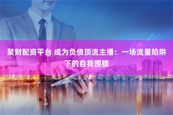 聚财配资平台 成为负债顶流主播:一场流量陷阱下的自我围猎